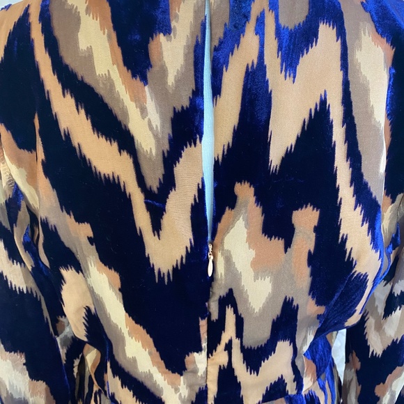 Harlyn long sleeve blue/neutrals Size M - Picture 5 of 6